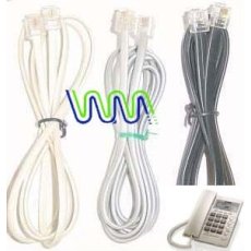 Made In China con alta calidad PVC Cable de teléfono