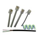 Linan fábrica de la alta calidad económico plana de teléfono Cable de teléfono WML1760