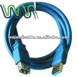 Caliente venta usb cable de extensión / AM a AF ángulo recto WM0053D