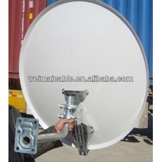 Montaje en pared C y Ku banda de la antena parabólica WMV021429