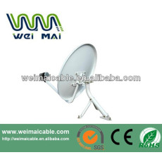 Montaje en poste C y Ku banda de la antena parabólica WMV021460