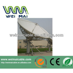 Montaje en poste C y Ku banda de la antena parabólica WMV021473
