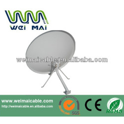 Montaje en poste C y Ku banda de la antena parabólica WMV021474