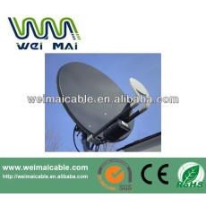Montaje en poste C y Ku banda de la antena parabólica WMV021465