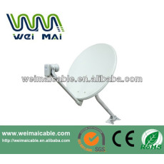 C y Ku Band satélite de la TV de la antena Dubai mercado WMV032113 TV de la antena de plato