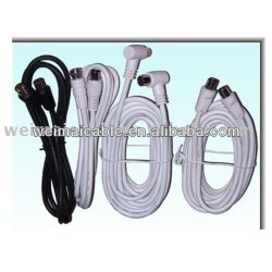 Cable de teléfono con F conector WM883M coaxial Cable