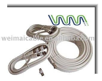 Rf TV CABLE COAXIAL con F conector | ohm 75