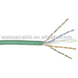 كابل cat6 رمز اللون 5488 المصنوعة في الصين