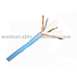 كابل cat6 رمز اللون 5483 المصنوعة في الصين