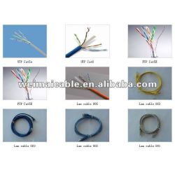 WM0024D LAN كابل / اتصال كابل / UTP كابل الشبكة المحلية Cat5e مع موافقة UL