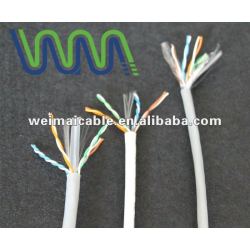 تقدم ce 0.56mm النحاس النقي cat6 wm0078d utp كابل الشبكة المحلية