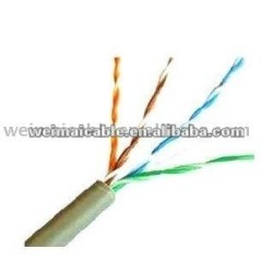 تقدم ce 0.56mm النحاس النقي cat6 wm0263d rj11 لان الكابل utp كابل الشبكة المحلية