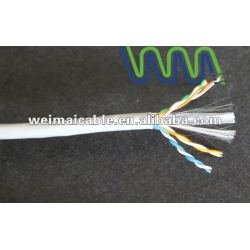 جعل الشبكة المحلية LAN كابل CAT6 في الصين كابل WM0069M