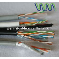 تقدم ce 0.56mm النحاس النقي cat6 wm0050d utp كابل الشبكة المحلية