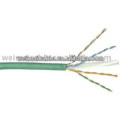 UTP CAT6 الكابل LAN 23awg/24awg WM0400M