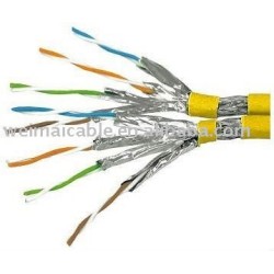 CAT7 FTP لان سلك كابل الشبكة