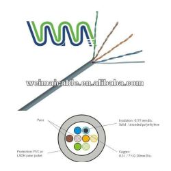 WM0013D UTP / FTP / STP CAT5E CAT6A CAT7 شبكة CONNECT CAT 5E CAT6 CAT7 كبل UTP TAA الصانع 24/26/28/30AWG 8P8C