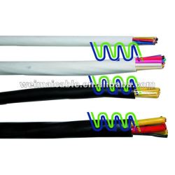 Oil Resistent PVC Insulated And Sheathed Unscreened Flexible Cable RVV WM0106D