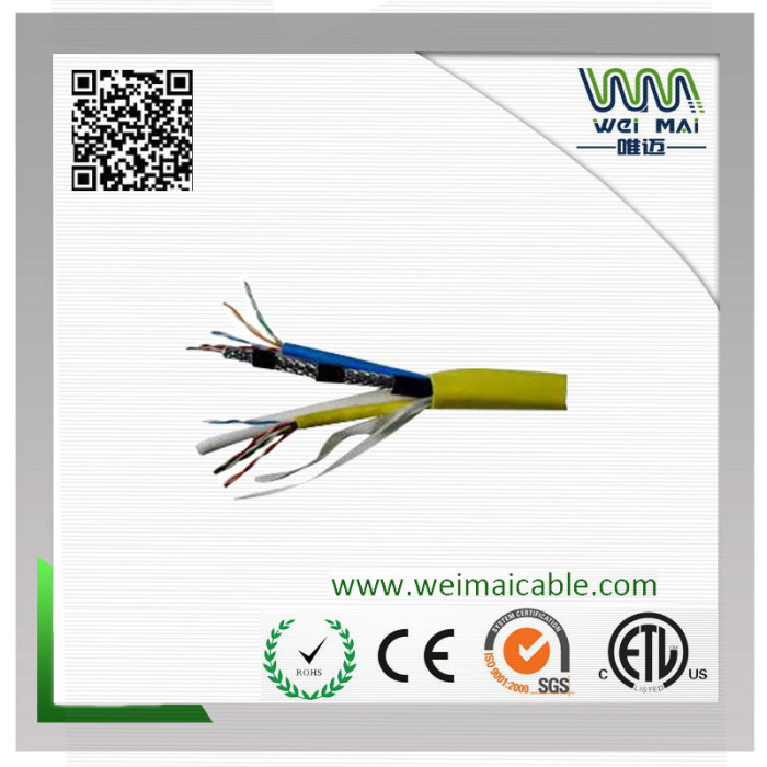 Two RG6 Quad +Two UTP CAT5e
