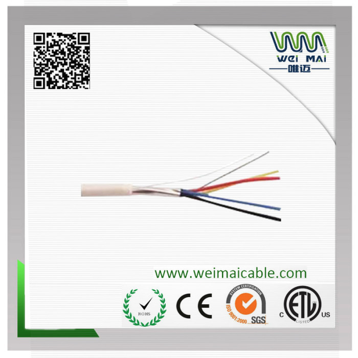 Alarm Cable Shielded 4×0.5mm Cores