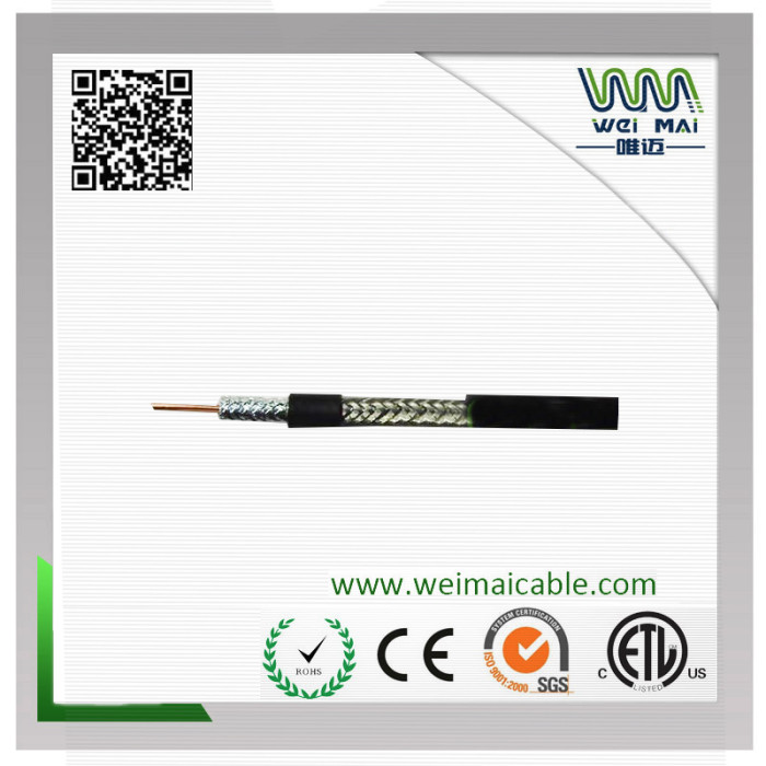 Low Loss Coaxial Cable RG6 RG58 RG59 RG7 RG11 RG213 made in china 4360