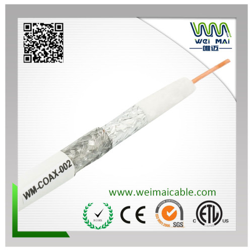 Coaxial Cable RG6 95% Braiding 75ohm china manufacturer supplier