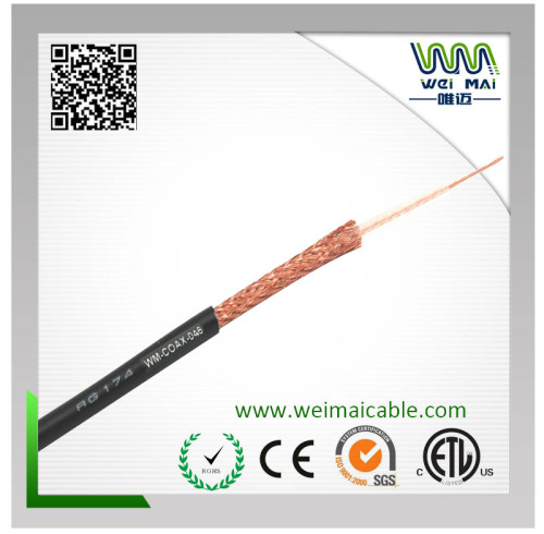 Coaxial Cable RG174  50ohm china manufacturer supplier
