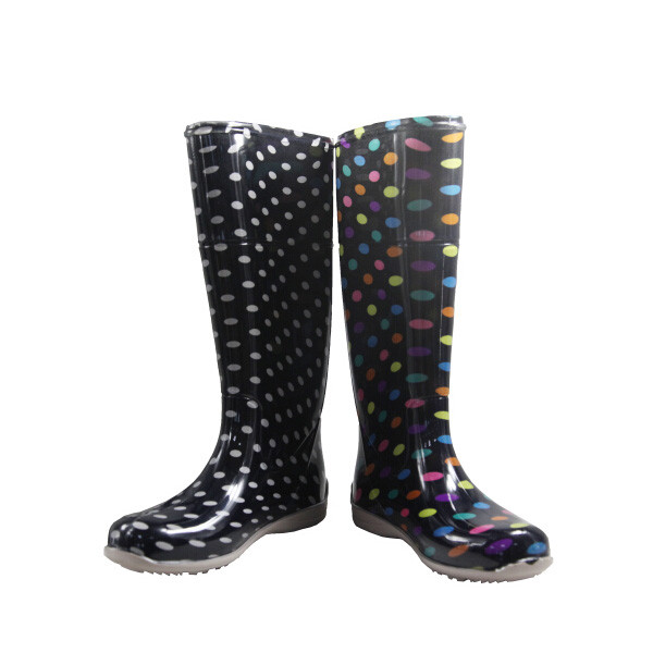 Jelly Rain Boots Shoes,Jelly Wellies Boots,Jelly PVC Boots For Ladies