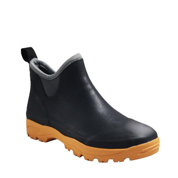 Low Waterproof Rubber Boots,Low Cut Rain Boots,Ladies Neoprene Ankle Garden Shoes
