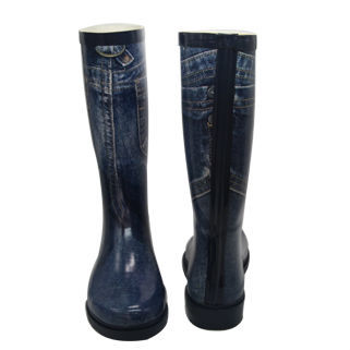 Wholesale Rubber Cowboy Rain Boots,Cowboy Style Rain Boots ,Ladies Cowboy Boots