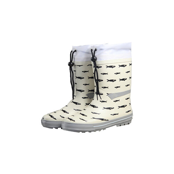 2014 New Design Of Printed Waterproof Rain Boots For Kids
