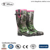Camo Rubber Boots,Wellies Rain Boots, Western Rubber Rain Boots