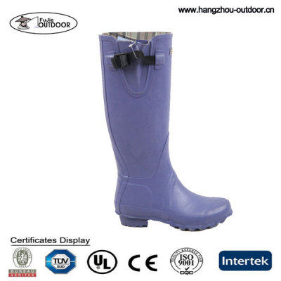 Ladies Fashionably Sensible Rubber Rainy Boots