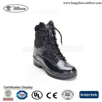 Mens Black Buffalo Leather Inside zipper 511 shoes