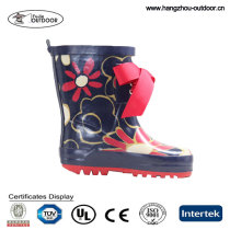 Fashion Girls Lightweight Fujie Rabber Rain Boots