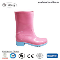 2017 Fashion Newest Cheap PVC Rian Boots For Girls