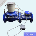 de gran calibre de prepago medidor de agua 100mm