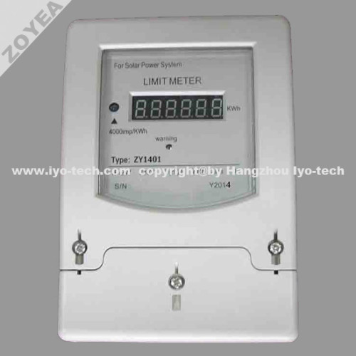 Meter prabayar, Energy Meter / Limit Meter / Energy Limiter