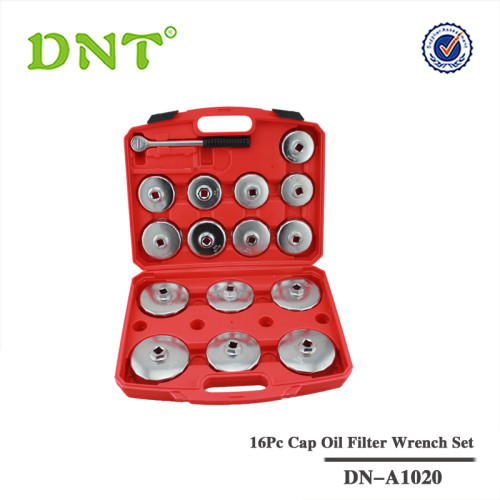 15Pc 1/2" Drive Cap Oil Filter Wrench Set