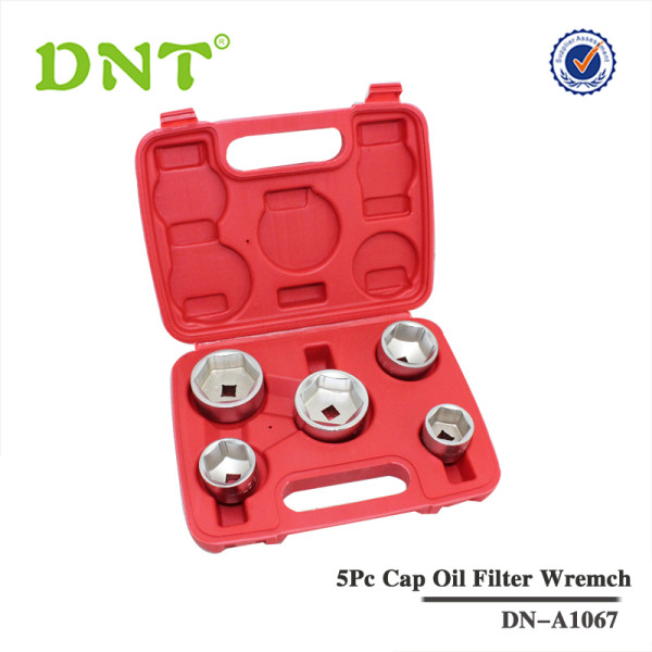 5Pc Cap Oil Filter Wrench For Mercedes Benz, BMW, FORD