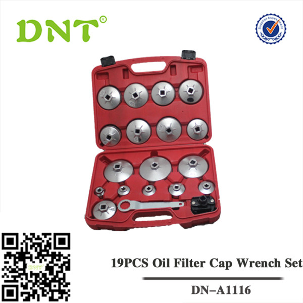 19PCS Oil Filter Cap Wrench Set