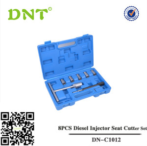 8PCS Diesel Injector Seat Cutter Set