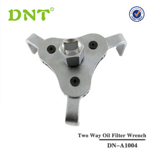 Llave de filtros de aceite de 3 patas para