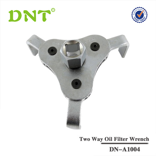 Llave de filtros de aceite de 3 patas para