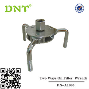 75-120mm trois jambe Filtre à huile outil de suppression clé 1/2 