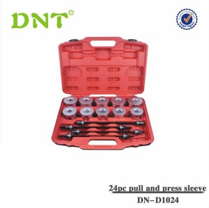 24pc Extrator E Imprensa Manga kit com 4 eixos