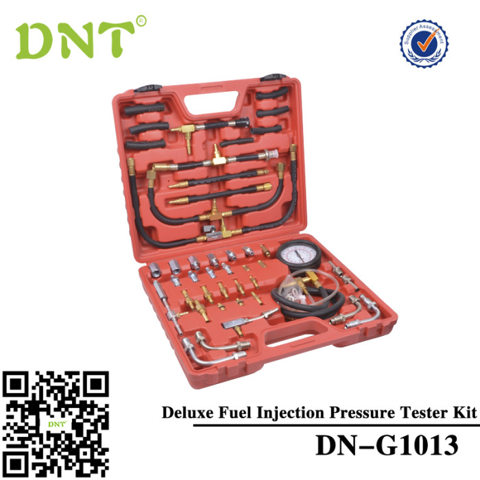 Deluxe Fuel Injection Pressure Tester Gauge Kit