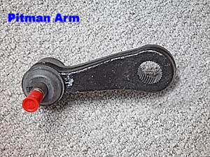 Pitman arm replacement is not too tough a job if you're prepared.