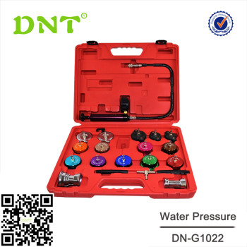 22Pcs Master Cooling System Detector And Radiator Cap Pressure Tester Temperature Tool Kit