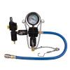 28pc Universal Radiator Pressure Tester Vacuum Type Cooling System Kit Leak Detector